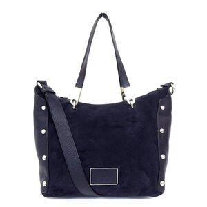 Marc by Marc Jacobs Ligero Ninja Satchel in navy blue